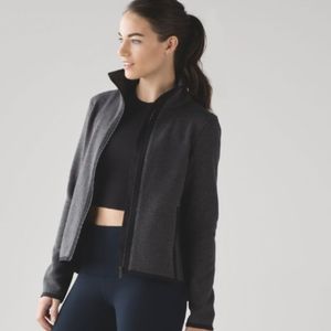 lululemon it's fleecing cold zip up